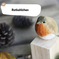 Timba - Handgefertigte Holzvögel