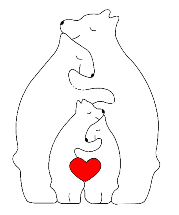 Bärenfamilie