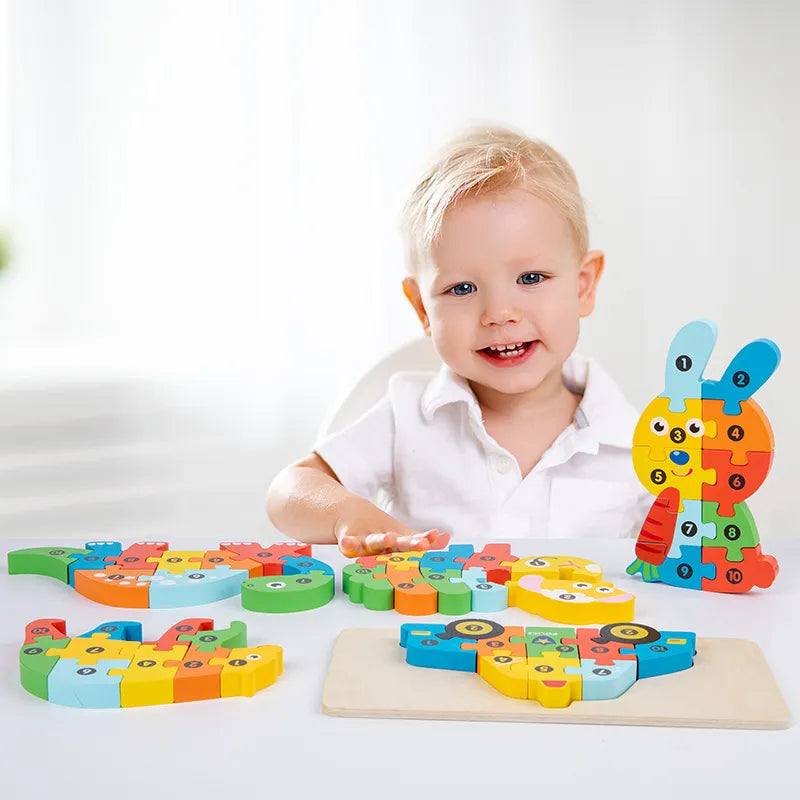 Timba - Montessori Holz Puzzle