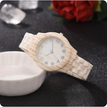 Nachhaltige Armbanduhr aus Holz
