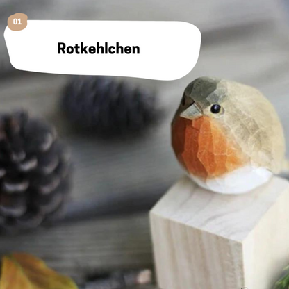Timba - Handgefertigte Holzvögel