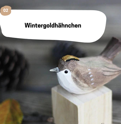 Timba - Handgefertigte Holzvögel