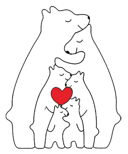 Bärenfamilie
